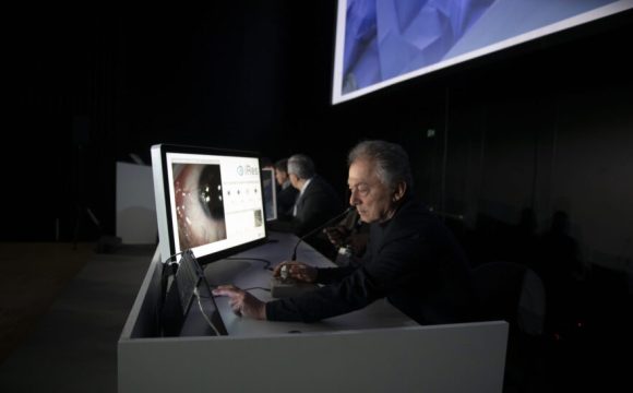 Successfully performed the first remotely controlled refractive surgery at san carlo hospital in nancy, rome  during the national aiccer congress 2024